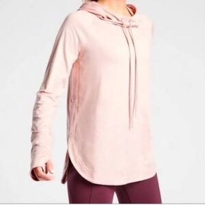 Athleta Uptempo Light Pink Pullover